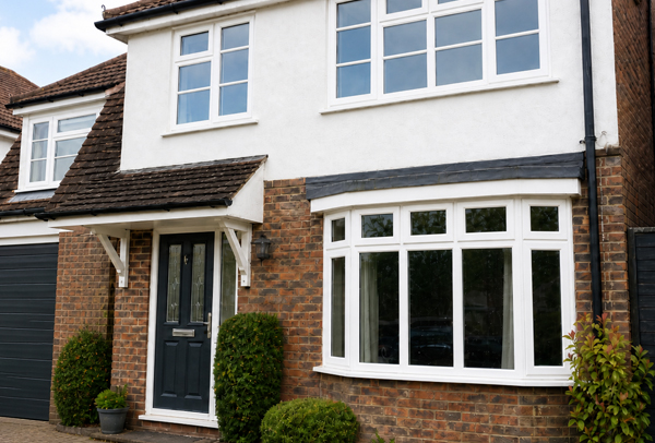 Epsom windows after a first window clean