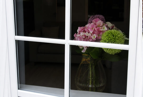 Window cleaning in Epsom after clean with clearer brighter glass